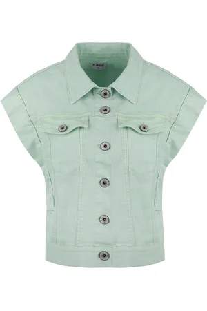 Fluresk Gilet Enisa Gilet 25zfnf05 754 Edge Water Green Dames Maat - 40