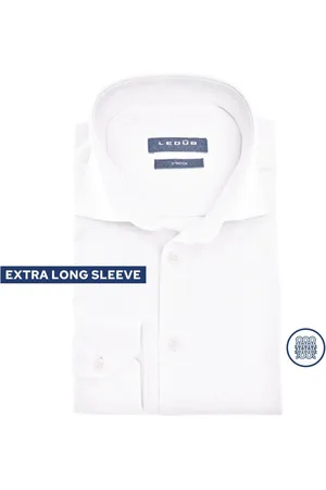 Ledub Ledûb modern fit jersey extra lange mouw