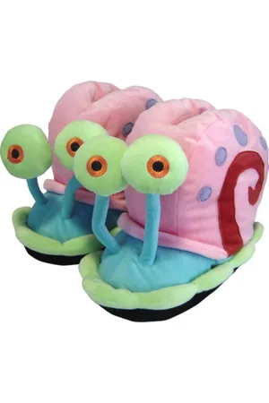 Merkloos 3D Pluche Pantoffels met Sponsoed Design - Meerkleurige Instappers 41/43 EU