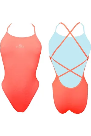 Turbo Patron Sirene Zwemkleding Rood 2XL Vrouw