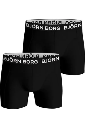 Björn Borg 2-pack heren boxershorts - Bamboe - Zwarte heren onderbroeken