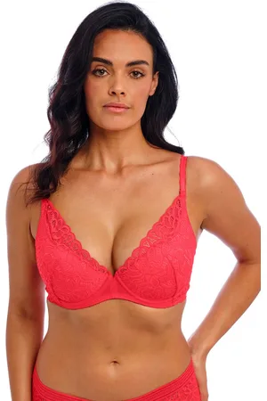 Wacoal Raffine Plunge Push-Up BH Hibiscus 80 C