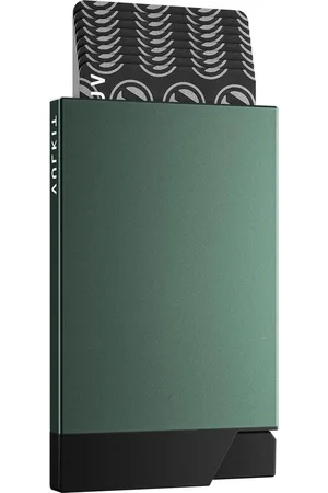 Merkloos Creditcardhouder Heren RFID-Blokkering - Slanke Metaal Portemonnee - Pop-up Bankkaarthouder - Aluminium Hoesje voor 6-8 Kaarten - VULKIT