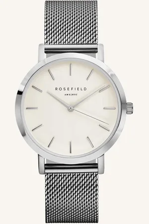 ROSEFIELD The Mercer Dames Horloge - Zilver Ø38mm - MWS-M40