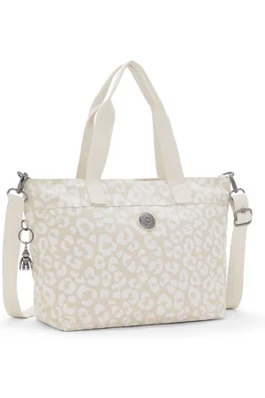 Kipling Colissa S schoudertas white cheetah J