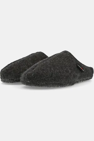Haflinger Alaska Graphit Pantoffels Uniseks - Maat 42