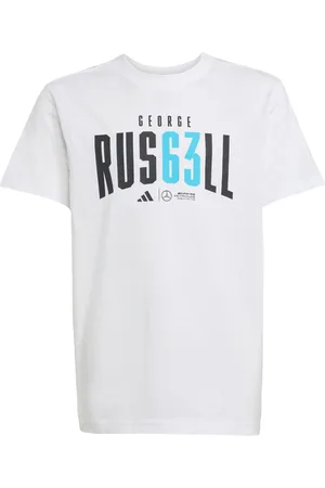 adidas Performance Mercedes - AMG Petronas Formula One Team George Russell T-shirt Kids - Kinderen - - 128