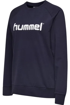 Hummel Damen Sweatshirt Hmlgo Cotton Logo Sweatshirt Woman Marine-L