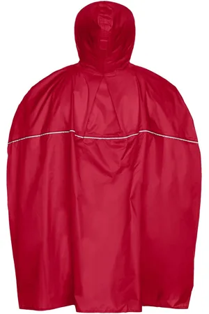 Vaude Kids Grody Poncho - indian red - L