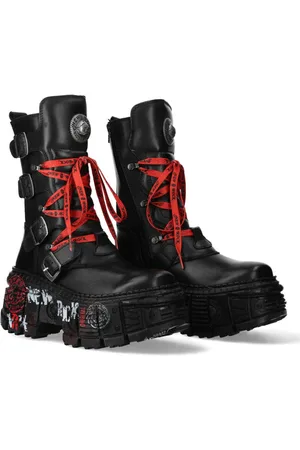 New Rock M-WALL028B-C1 Plateau Laarzen - 37 Shoes