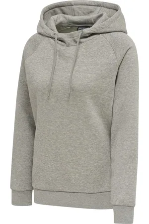 Hummel Damen Hoodie Hmlred Classic Hoodie Woman Grey Melange-S
