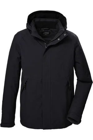 Killtec Winterjas - Jas 41843 antra melange functioneel XL