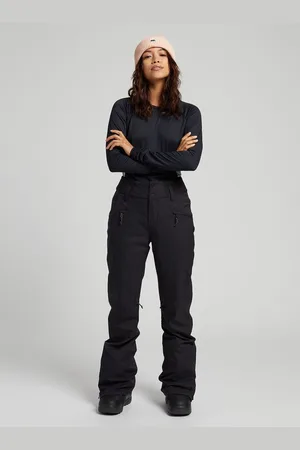 Burton Dames Snowboard Broek Wms Marcy High Rise Stretch Pa True Black