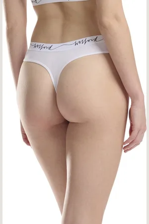 Wolford Tanga Beauty Cotton Thong