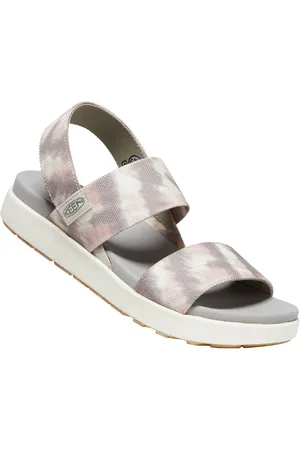 Keen Elle Backstrap Sandalen Zilver EU 38 1/2 Vrouw