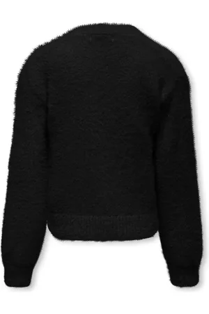 ONLY Meisjes kids vest PIUMO Black Regular Fit