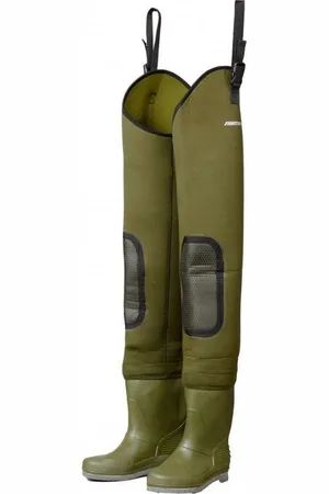 DAM Fighter Pro+ Neoprene Hip Waders Felt Sole #46/47 | Lieslaarzen