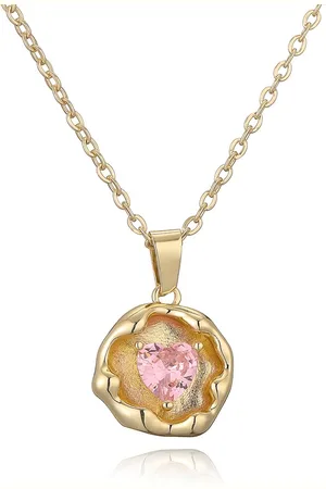 Marama Ketting - damesketting - hartje - liefde - stainless steel met gouden plating - cadeau dames