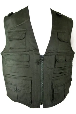 Merkloos Outdoor Werk Bodywarmer Gilet 100% Katoen maat 52