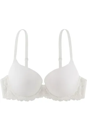 Dorina Super Push Up BH - Claire - Maximizer push up bh met beugel - T-shirt bh met kanten rand - 70D