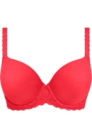 Wacoal Raffiné Voorgevormde BH – Hibiscus – Contour BH met Kant – Roze – Maat 85-100 C-Cup