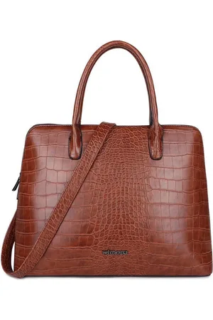 Wimona Laptoptas / Werktas / Aktetas Dames - Luisa - 15.6 inch - Imitatieleer