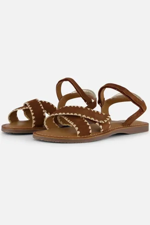 Muyters Sandalen cognac Leer - Maat 37