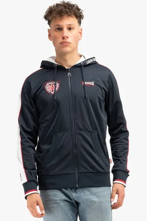 Lonsdale London Strathmore Herren Trainingsjacke mit Kapuze normale Passform -XXL