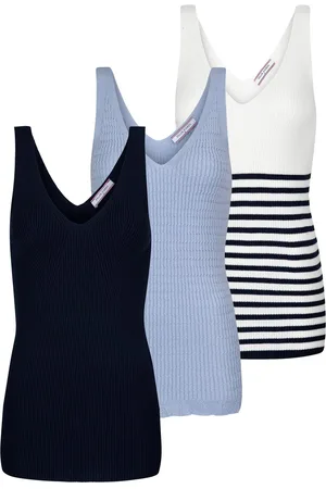 Felix Hardy Tricot Zomer Tops 3 Pack Tshirt Tanktop Dames - L