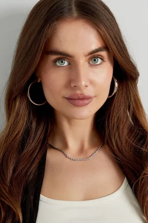 Yehwang Ketting minimalistisch stainless steel - Minimalistische ketting roestvrijstaal