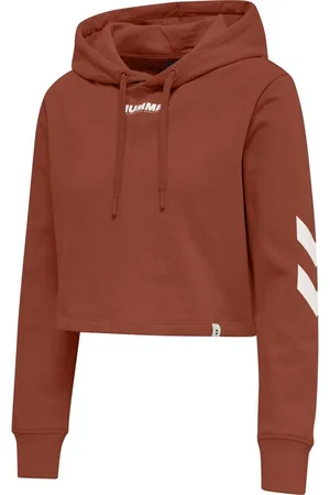 Hummel Damen Hoodie Hmllegacy Woman Cropped Hoodie Arabian Spice-S