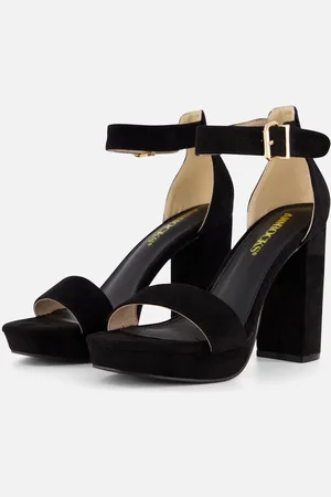Ann Rocks Sandalen met hak Textiel - Maat 41