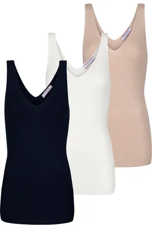 Felix Hardy Tricot Zomer Tops 3 Pack Tshirt Tanktop Dames - Xl