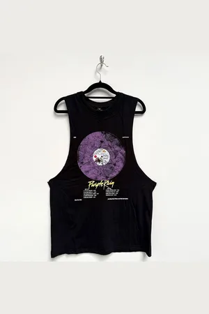 Prince Purple Rain Disc Tanktop - 2XL