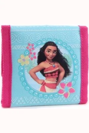 Disney Vaiana Portemonnee 10x 10 Cm /roze