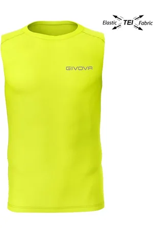 Givova Elastic t-shirt technical corpus 1 fluo yellow, l