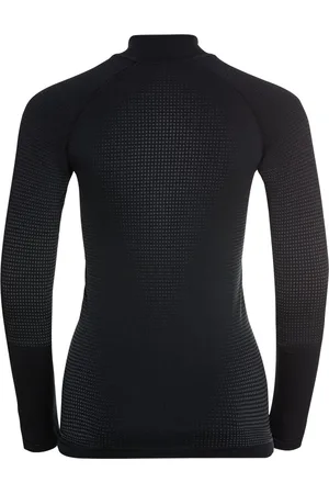 Odlo Shirt Lange Mouwen Halve Rits Performance Warm ECO - Maat M