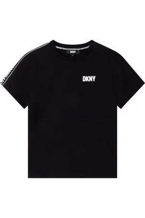 DKNY D25e18 T-shirt Met Korte Mouwen Zwart 8 Years