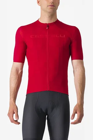 Castelli Prologo Lite Jersey - Rich Red