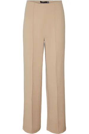 VERO MODA VMBECKY HR WIDE PULL ON PANT NOOS Dames Broek - Maat S X L32
