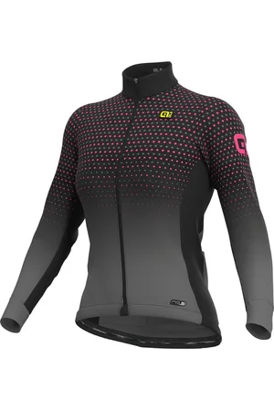 Alé Dames Fietsshirt Lange Mouwen PR-R Bullet - Zwart - S - Valt klein