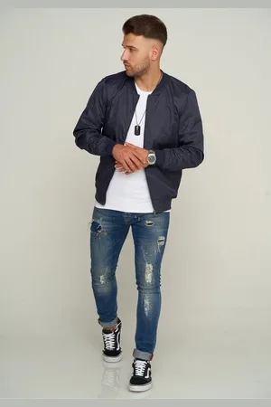 Merkloos Bomber Jack Soulstar Heren Maat XXL