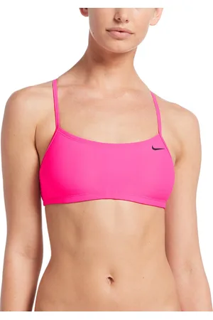 Nike Swim Solid Racerback Bikinitopje schnell trocknend, flache Nähte, herausnehmbare dünne Polster