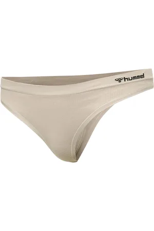 Hummel Damen Slip Hmljuno Seamless Thong Chateau Gray-L