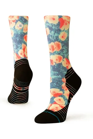 Stance Dames performance freshtek infiknit run sokken pop light crew