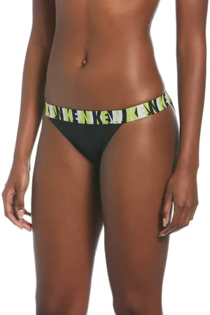 Nike Swim Logo Tape Banded Bikinibroekje platte naden - sneldrogend