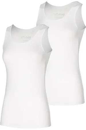 Apollo Onderhemden Singlet Dames Bamboe 2 Stuks Maat S