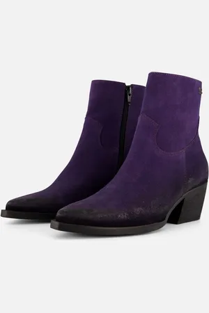Lazamani Shadow Cowboylaarzen Leer - Dames - Maat 36