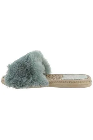Merkloos Fluffy muiltjes- slippers 38