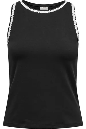 JDY Erin Sleeveless Contrast Tanktop Dames - Maat L